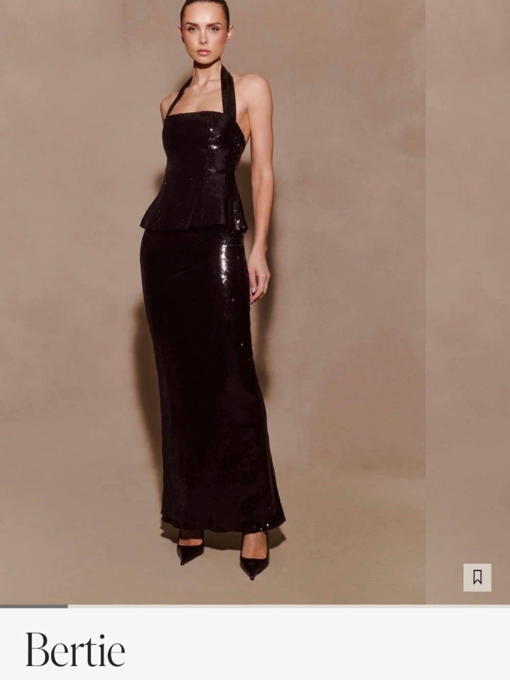 Meshki sequin dress